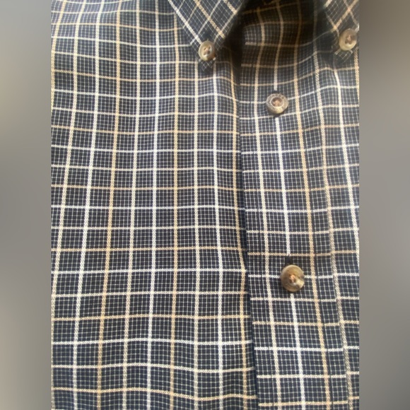 Roundtree & Yorke black check shirt size closet - Picture 12 of 16